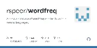 Why wordfreq will not be updated