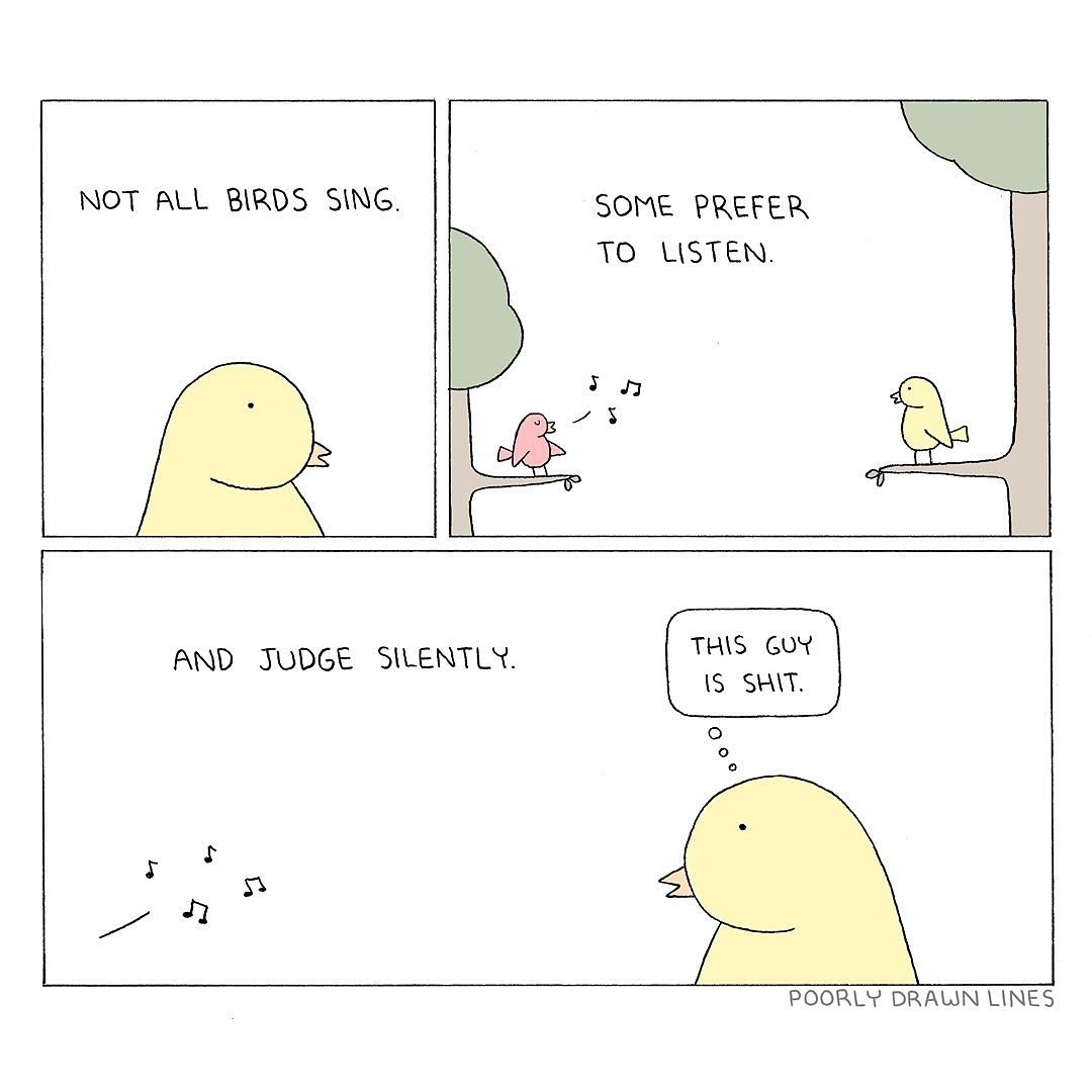 Poorly drawn lines