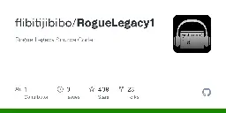 GitHub - flibitijibibo/RogueLegacy1: Rogue Legacy Source Code