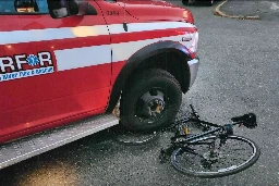 Ambulance hits Oregon cyclist, rushes him to hospital, then sticks him with $1,800 bill, lawsuit says