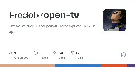 Open-TV: Ultra-fast, simple and powerful cross-platform IPTV app